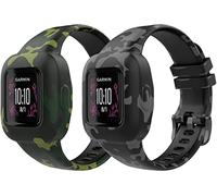 Tyogeephy Compatibile con Garmin Vivofit Jr. 3 Cinturino per bambini, Morbido Sport Silicone Braccialetti Compatibile con GarminFit Jr. 3 Swim-Friendly Regolabile Sostituzione Ragazzi ragazze