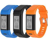 Tyogeephy Compatibile con Garmin Vivosmart HR+ Cinturino Donne Uomini, Sostituzione Silicone Braccialetti Cinturini per Vivosmart HR Plus, Approach X10, X40