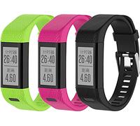 Tyogeephy Compatibile con Garmin Vivosmart HR+ Cinturino Donne Uomini, Sostituzione Silicone Braccialetti Cinturini per Vivosmart HR Plus, Approach X10, X40