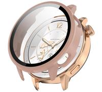 Tyogeephy Compatibile con Oneplus watch 3 43MM/X2 Mini Cristallo Cover Custodia con vetro Temperato,custodia rigida in PC Case pellicola protettiva HD custodia protettiva antiurto uomo donna