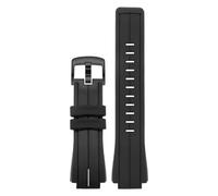 Tyogeephy Compatibili con Cinturini Timex IQ T2N721 T2N720 TW2T76500 Casio ECB-10HR-1APR, Cinturino di ricambio in morbido silicone sportivo per 16mm