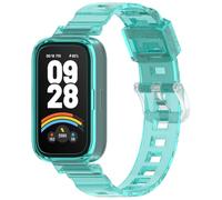 Tyogeephy Compatibili con Cinturini Xiaomi Smart Band 9 Active/Redmi band 3, Cinturino di ricambio in morbido silicone sportivo