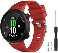 Tyogeephy Compatible avec Forerunner 45S cinturino, Cinturino di ricambio sportivo in silicone morbido, Fitness Cinturino Braccialetto Polsino per Forerunner 45S Smartwatch