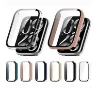 Tyogeephy Cover Compatibile con Xiaomi band 9 pro custodia,custodia rigida in PC Case pellicola protettiva HD custodia protettiva antiurto per Mi band 9 pro custodia uomo donna