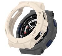 Tyogeephy Cover e Pellicola Protettiva per Amazfit Active Edge(A2212), Copertura Completa Custodia Trasparente, Ultra Sottile Morbida TPU Anti-Graffio Protezione Schermo Antiurto Case