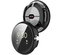 Tyogeephy Cover e Pellicola Protettiva per Google Pixel Watch 2/Watch 1, Copertura Completa Custodia Trasparente, Ultra Sottile Morbida TPU Anti-Graffio Protezione Schermo Antiurto Case
