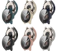 Tyogeephy Custodia Compatibile con Amazfit Balance, PC Cover Rigida con Vetro Temperato Protezione di Schermo, [Durezza 9H] Case Compatibile con Amazfit Balance