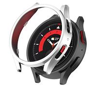 Tyogeephy Custodia Compatibile con Galaxy watch 5 pro 45mm Proteggi schermo Morbido TPU Resistente ai graffi Full Cover per Galaxy watch 5 pro 45mm Smartwatch Accessori