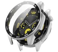 Tyogeephy Custodia Compatibile con Huawei watch GT 4 46mm Cover, Sottile Custodia TPU avec Pellicola Protettiva Copertura Complessiva, Anti-Graffio Protezione Case