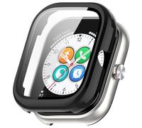 Tyogeephy Custodia rigida compatibile con Honor choice haylou watch con pellicola protettiva, 9H Durezza Hart PC Case sottile in vetro temperato per Honor choice