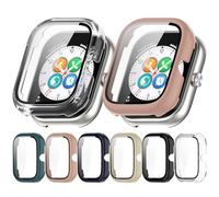 Tyogeephy Custodia rigida compatibile con Honor choice haylou watch con pellicola protettiva, 9H Durezza Hart PC Case sottile in vetro temperato per Honor choice