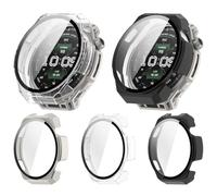 Tyogeephy Custodia Rigida per Amazfit Balance 3 (A2677 A2566) con Tempered Glass - Antishock & Resistente ai Graffi