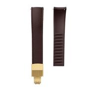 Tyogeephy FKM CTS Cinturino per Orologio 16-22mm Chiusura Rapida in Silicone Impermeabile Resistente ai Raggi UV per Omega e Seiko Orologi - Tagliabile su Misura