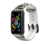 Tyogeephy Floreale Cinturini per Honor Band 6 Braccialetto Compatibile con Huawei Honor Band 6 Smartwatch, Impermeabile Sostituzione Cinturino per Honor Fitness Tracker Band 6