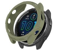 Tyogeephy Full Cover Custodia Compatibile con Garmin Forerunner 965, Flessibile TPU Ultra Sottile Protezione Completa Antiurto Custodia Protettiva Protettiva per Garmin Forerunner 965