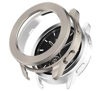 Tyogeephy Hollow Cover e Pellicola Protettiva per Xiaomi Watch S3, Copertura Completa Custodia Trasparente, Ultra Sottile Morbida TPU Anti-Graffio Protezione Schermo Antiurto Case