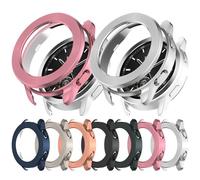 Tyogeephy Hollow Cover e Pellicola Protettiva per Xiaomi Watch S3, Copertura Completa Custodia Trasparente, Ultra Sottile Morbida TPU Anti-Graffio Protezione Schermo Antiurto Case