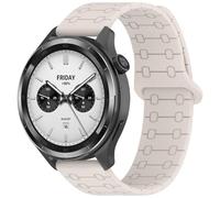 Tyogeephy Magnetico in silicone Compatibile con Amazfit T-REX 3 Pro/Xiaomi Watch S4 braccialetti sportivi in silicone morbido sostitutivo, bracciale da polso per il tracker di attività