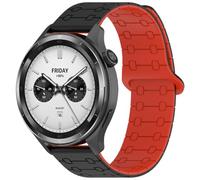 Tyogeephy Magnetico in silicone Compatibile con Amazfit T-REX 3 Pro/Xiaomi Watch S4 braccialetti sportivi in silicone morbido sostitutivo, bracciale da polso per il tracker di attività