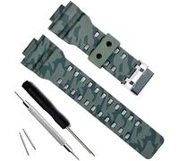 Tyogeephy Natural Resin Replacement Cinturino per Casio Mens G-Shock GD120/GA-100/GA-110/GA-100C