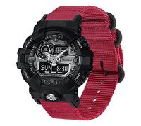 Tyogeephy Nylon Cinturino Compatibile con Casio G-SHOCK GA-150 800 DW5600 6900 GD-110 G-8900 GLS8900 Cinturino Sports Braccialetti Cintura