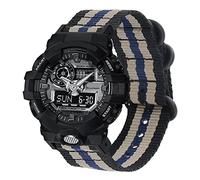 Tyogeephy Nylon Cinturino Compatibile con Casio G-SHOCK GA-150 800 DW5600 6900 GD-110 G-8900 GLS8900 Cinturino Sports Braccialetti Cintura
