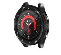 Tyogeephy Protettiva compatibile con Galaxy watch 5 pro 45mm, TPU morbido placcato con copertura Cover Accessori per Smartwatch Galaxy watch 5 pro 45mm