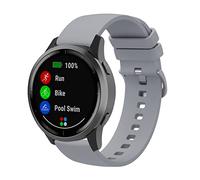 Tyogeephy Silicone Cinturino pour Garmin Vivoactive 4S / Venu 2S / Vivomove 3S, Morbido Sport 18mm Quick Release Impermeabile Cinturino di ricambio per Fossil Women's Gen 6 / Gen 5E