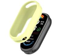 Tyogeephy Silicone Cover Compatibile con Xiaomi Mi Band 9/band 8 Cover, Sottile Custodia TPU avec Pellicola Protettiva Copertura Complessiva, Anti-Graffio Protezione Case