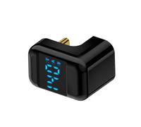 Typ-C-Adapter mit Digitalanzeige, 180-Grad-Winkel-Typ-C-Adapter, 180-Grad-Winkel-Adapter vom Typ C-Buchse auf Typ-C-Stecker, 8K 60Hz Typ-C-Adapter für Mobiltelefone