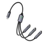 Typ C Ladekabel Schnellladung - USB/Type C Mehrfach Ladekabel,Auto Zubehör Innenraum Elektronik Arbeit Fahrzeug Mobil Camping