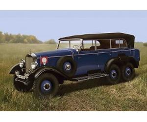 Typ G4 (W31) with open cover WWII German Passenger Car 1:35 ICM35532 - icm model