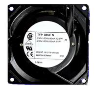 TYP8850N 8850N 230VAC TYP8880N 8880N Ventola di raffreddamento | Ventola di raffreddamento 80x80x38mm 230VAC TYP8850N TYP8880N alta portata d'aria durevole
