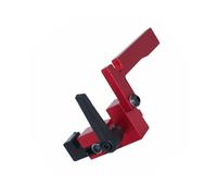 Type 75 angled rail caps, steel, Trail holders, precision cutting tool, aluminum rail caps, easy to use for woodworking red