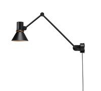 Anglepoise Type 80 W3 Applique con Cavo Nero Opaco