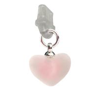 Type C Dust Plug - Phone Charging Port Cover, Heart Shape Guard | Portable Protective Connector Accessory Device Cap, Anti Debris Moisture Protection Insert Shield for Cell Phone Tablet Computer