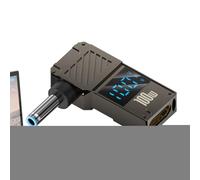 Type C Laptop Charger Adapter - 100W USB C To DC Power Supply, Fast Charging Device | High Efficiency Digital Display Laptop Charging Adapter Portable Compact Power Solution Travel Business Trip Daily