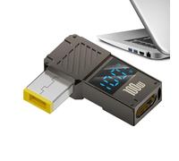 Type C Laptop Charger Adapter - 100W USB C To DC Power Supply, Fast Charging Device | High Efficiency Digital Display Laptop Charging Adapter Portable Compact Power Solution Travel Business Trip Daily