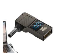 Type C Laptop Charger Adapter - 100W USB C To DC Power Supply, Fast Charging Device | High Efficiency Digital Display Laptop Charging Adapter Portable Compact Power Solution Travel Business Trip Daily