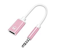 Type-C to 3.5mm Headphone Adapter - Auxiliary Audio Cable | Dongle Cord