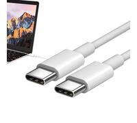 Type C To Type C Cable - duall Type C Data Cable, Usb Type C Cable Fast Charging | Support Stable Data Transmission, Phone Charger Fast Charging Cord, Pd Fast Charging C To C Cable, Mobile Accessories