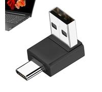 Type C To USB Adapter - PVC Aluminum Alloy Standard Size | Plug And Play Type C To USB Converter 10Gbps 60W Fast Charging Connector | Portable Adapter For Drive Laptops Mobile Phones