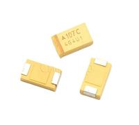 Type D 7343 Patch Tantalum Capacitor 16v 10 25v 35v 50v 220UF 100 107 330 470 CZAOINCU(20V 100UF 107 1pcs)