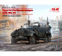 ICM 72473 1/72 Type G4 Partisanenwagen with MG 34, WWII German vehicle