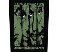 TYPE O NEGATIVE - 4DXFRMBRKLYN - Back Patch - Nuovo - Music BP1248
