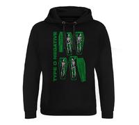 Type O Negative Felpa Con Cappuccio Nera Pullover Manica Lunga S-2XL