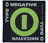 Type O Negative Negative Symbol Non Specificato Toppa nero/verde 100% poliestere