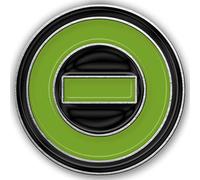 Type O Negative Negative Symbol Pin Badge Size One Size