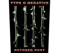 Type O Negative October Rust Ufficiale 30x36x27cm Toppa da schiena da cucire