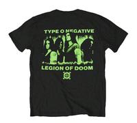 Type O Negative | Official Band T-Shirt | Legion of Doom (Back Print) - 24-Hour Fast Shipping! Embrace the dark allure of Type O Negative with this official band T-shirt featuring the compelling "Legi